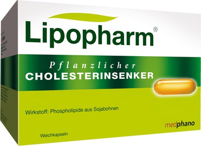 LIPOPHARM Pflanzlicher Cholesterinsenker Kapseln
